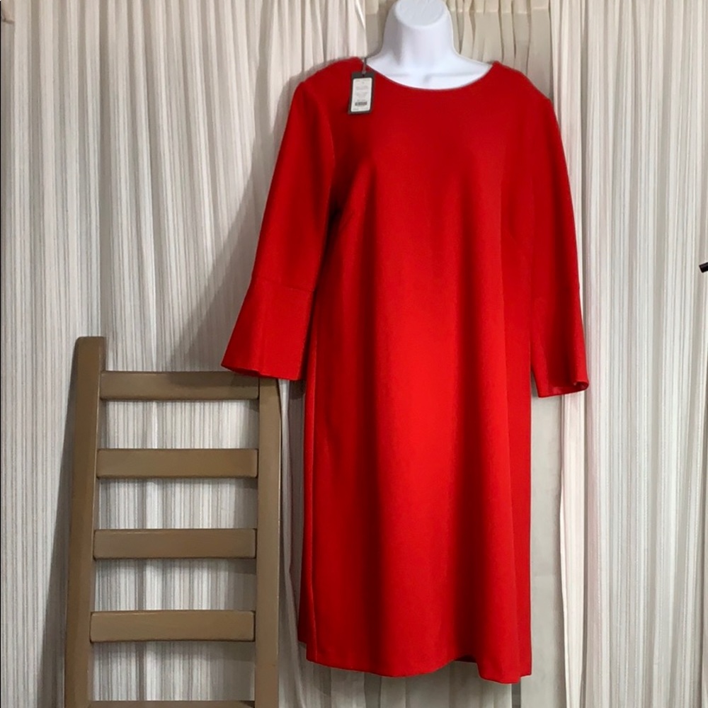 NWT Laura Ashley Regal Red Dress